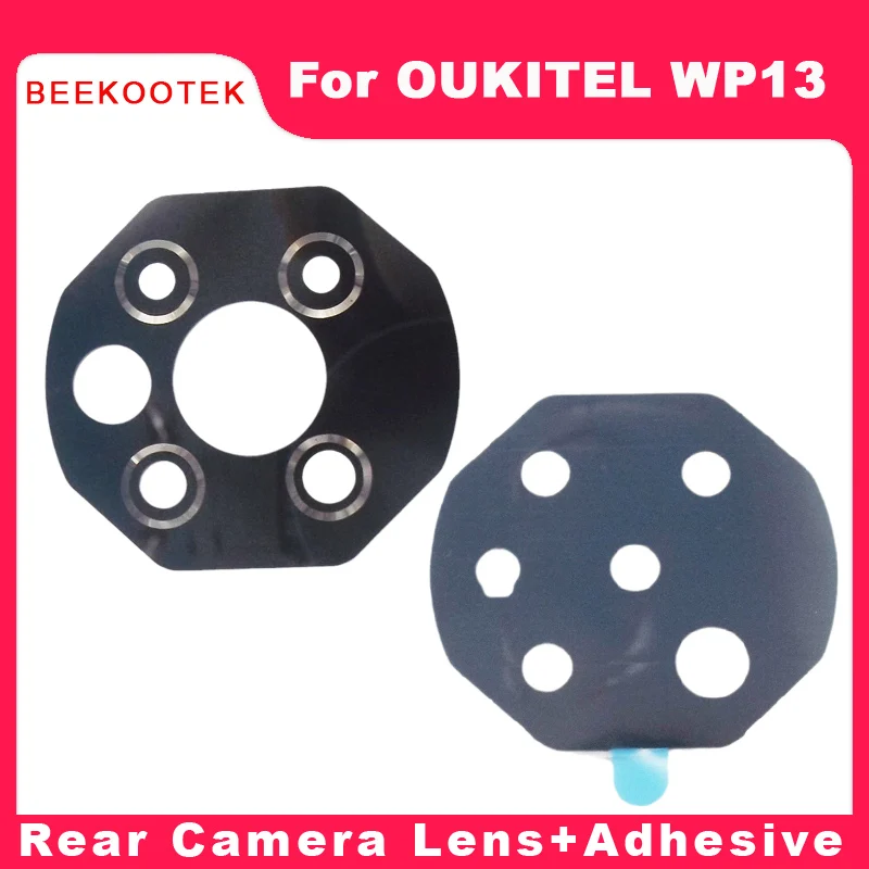 

New Original OUKITEL WP13 Back Rear Camera Lens Glass Cover With Adhesive Repair Replacement Accessories For OUKITEL WP13 Phone