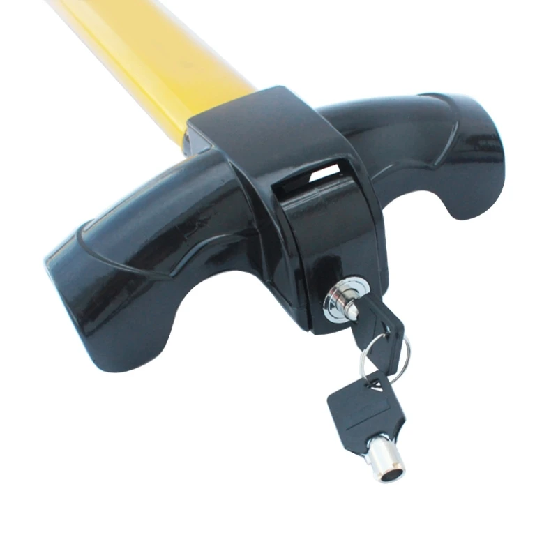 

Durable Car Steering Wheel Lock Universal Anti Theft Security Rotary Lock Heavy Duty Stainless Lock Enhance-Car Security