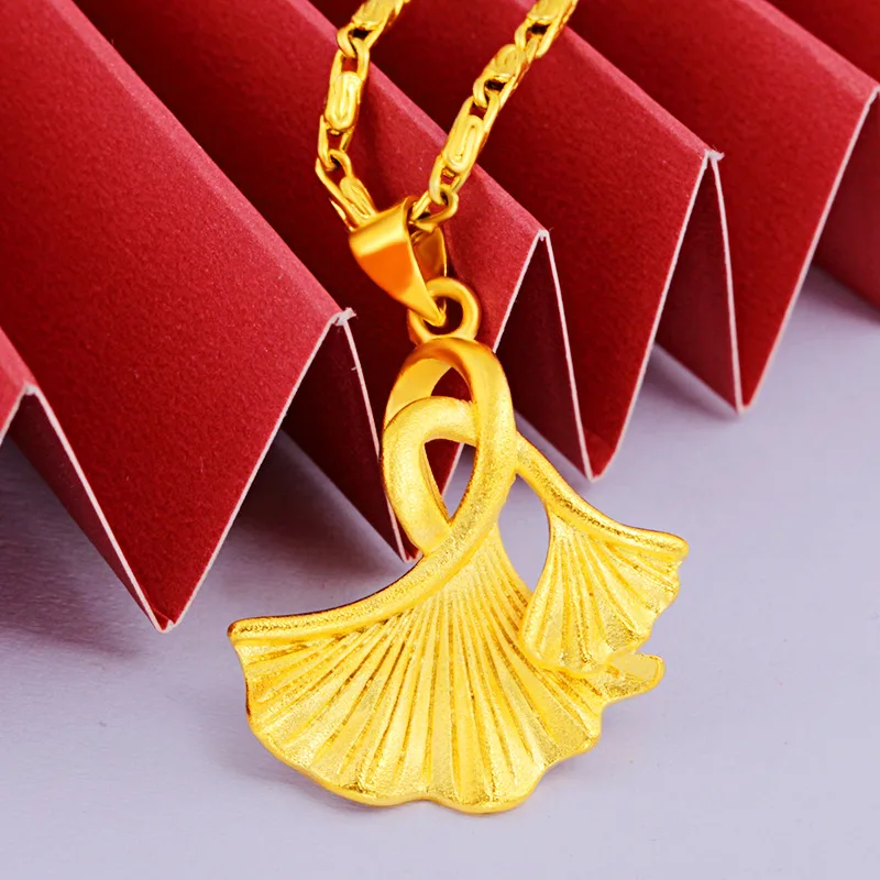 

Fashion Yellow Gold Plated Fan Pendant for Women 3D Skirt Pendants Without Chain Female Pendants Wedding Fine Jewelry Gifts