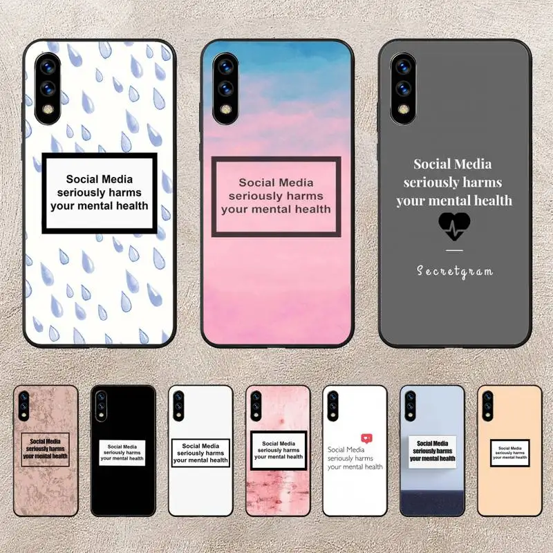 

Social Media Seriously Phone Case For Huawei P10 P20 P30 P50 Lite Pro P Smart Plus Cove Fundas