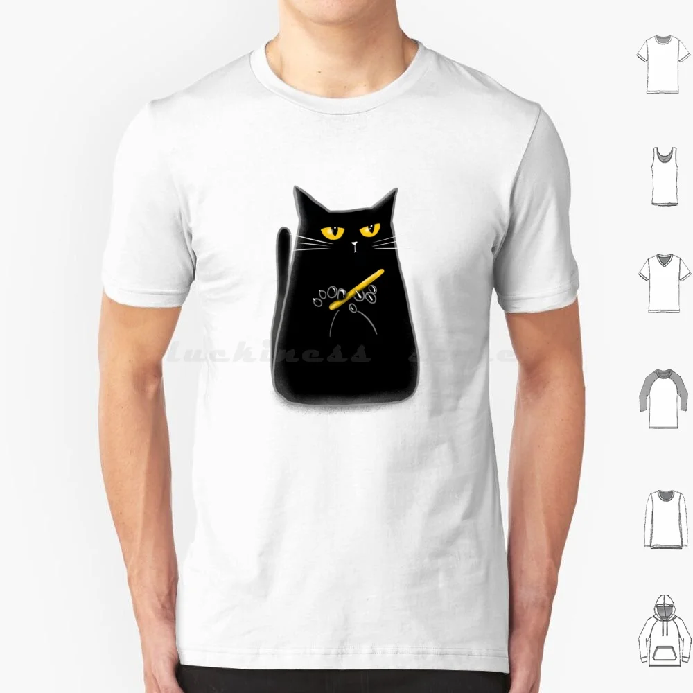 Симпатичная футболка с рисунком кошки мужская женская детская 6xl кошка