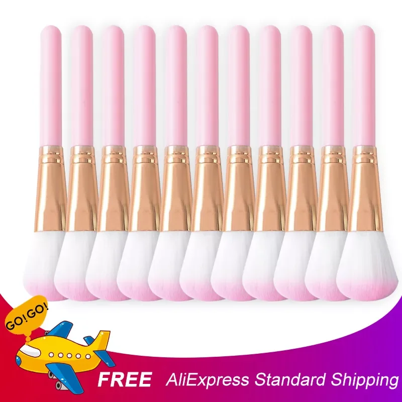 

NEW2023 100PCS Soft Makeup Brushes Blush Brush Professional High Light Concealer Powder Blush Liquid Foundation Face Makeup Brus