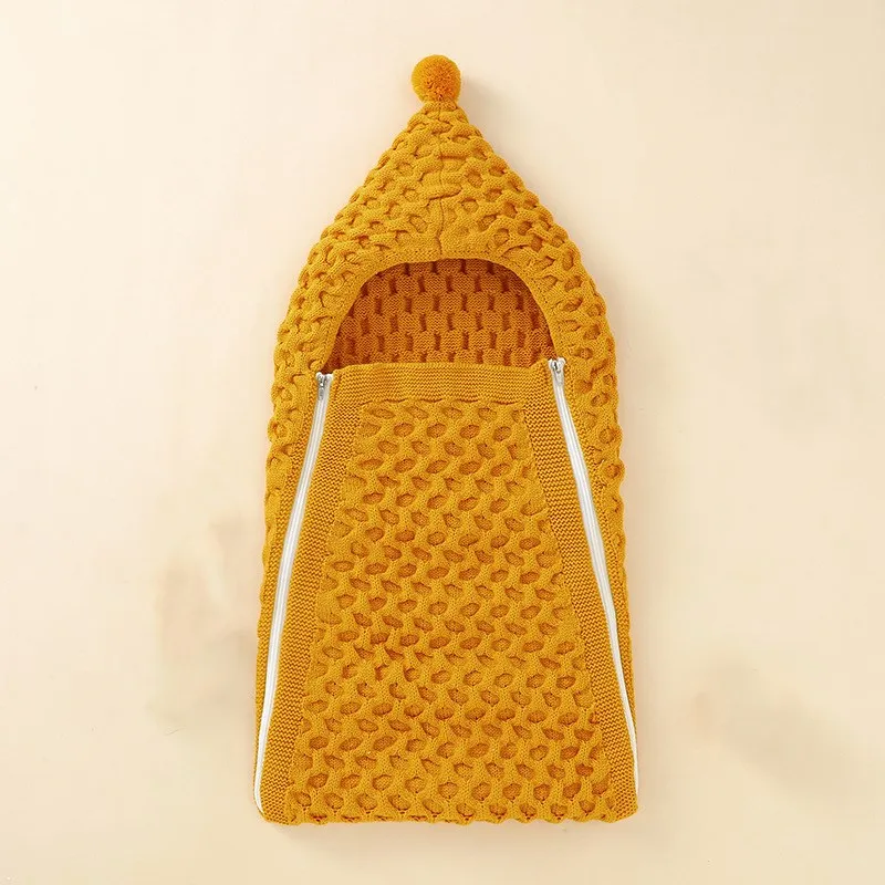 

2022 Baby Blanket Cotton Knitting Super Soft Kids Month Blankets Newborn Swaddle Infant Wrap Bath Towel Girl Boy Stroller Cover