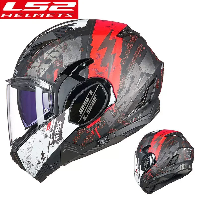 

NEW2023 capacete de motocicleta LS2 Valiant 2 motorcycle helmet 180 degrees back somersault helmets ls2 ff900 casco moto casque