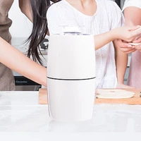 white coffee beans grinder automatic mini coffee grinder maker electric espresso protable molinillo electrico home appliance