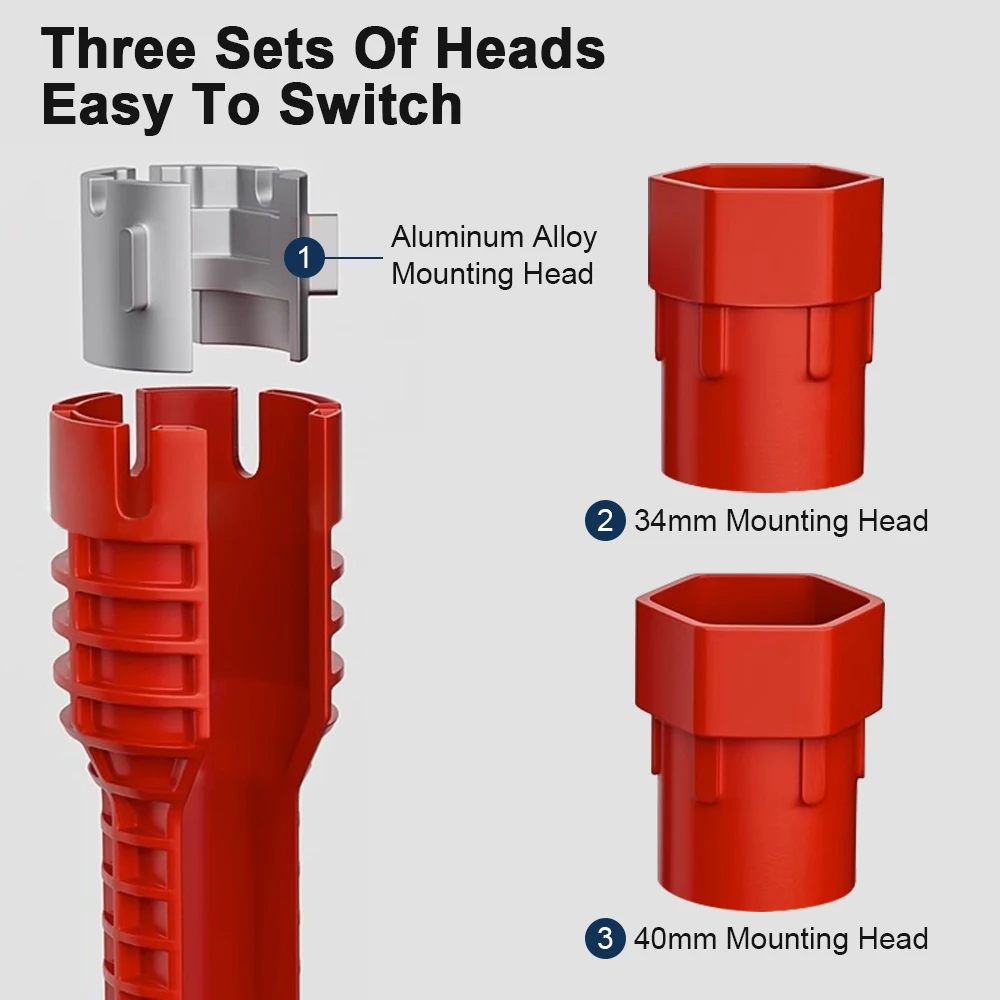 5/8 в 1 гаечный ключ для раковины смеситель сантехнические инструменты