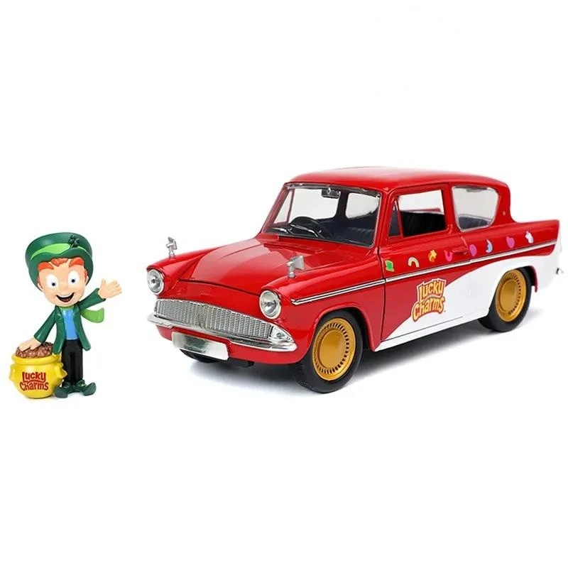 

1:24 1959 Ford Anglia High Simulation Diecast Metal Model Car Alloy Toy Car For Kids Crafts Decoration Gift Collection J225