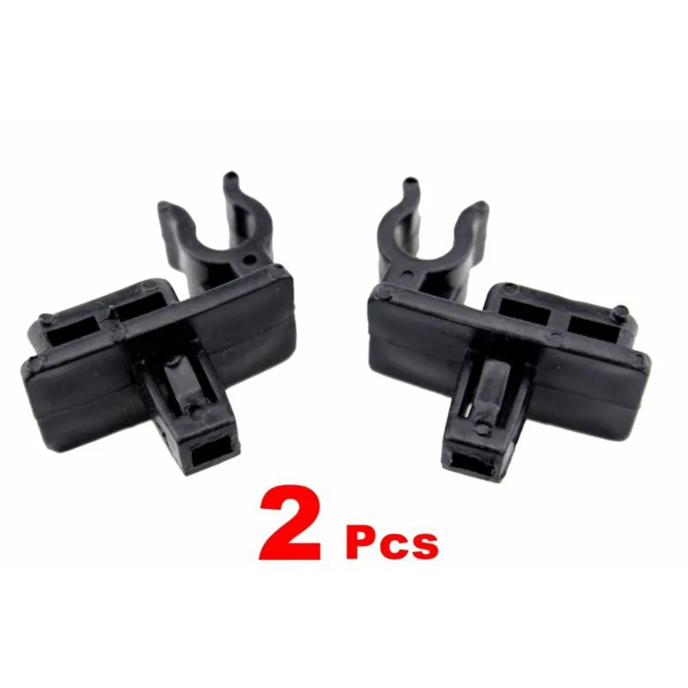 2Pcs Car Hood Prop Rod Clips Plastic Black For Isuzu TF TFR Trooper Holden Rodeo For Che-vrolet LUV Vauxhall Brava Clip