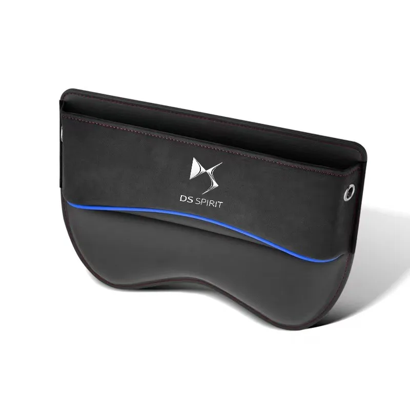 

Fur Leather Car Seats Slit Storage Box Increased Storage Space Seat Organizer For DS SPIRIT DS3 DS4 DS4S DS5 DS 5LS DS6 DS7