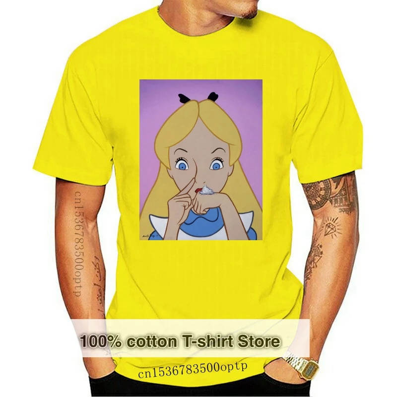 

Wonderland Cocain Funny Drug Men Women Gift T Shirt 2890