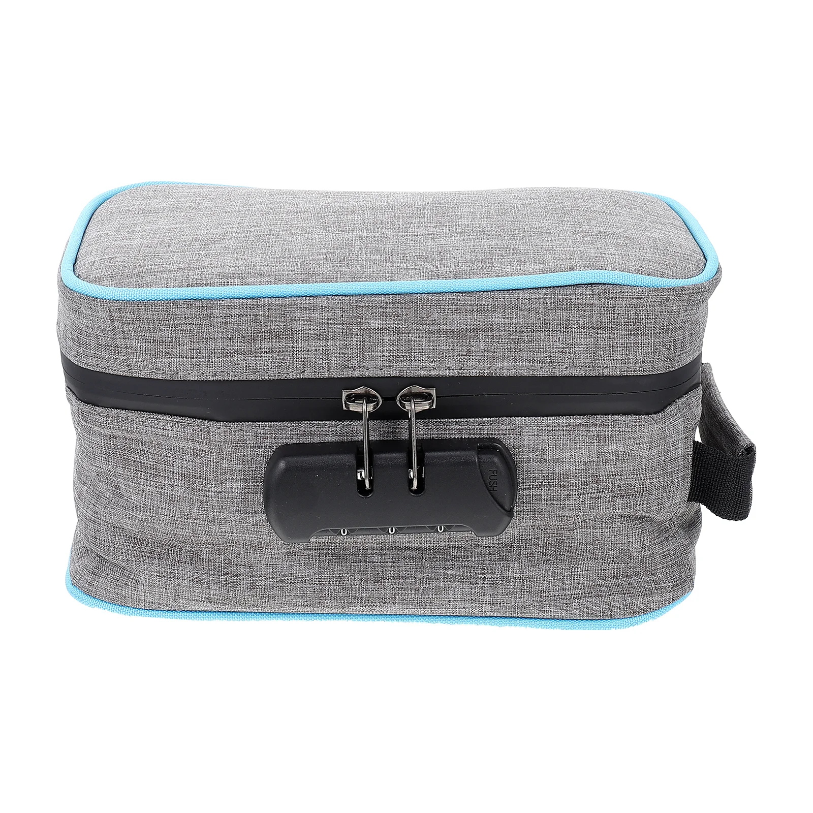 

Smell Proof Bag Lock Bag Smell Odor Stash Box Container Bag Odor Proof Storage Accessories Grey