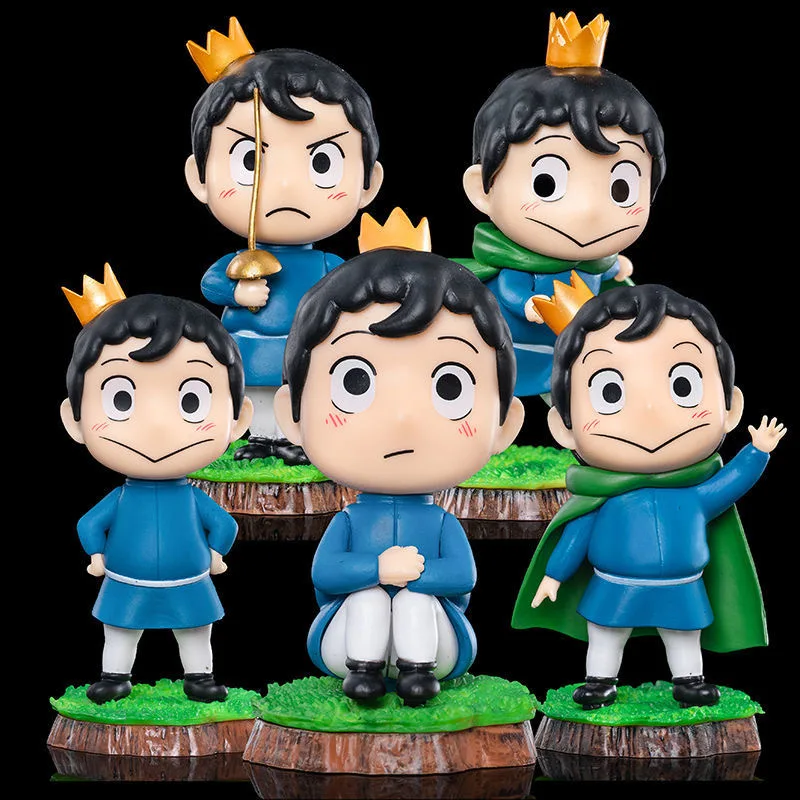 

12cm Anime Ranking of Kings Figure Q.Ver Bojji Prince Kawaii PVC Action Figures Toys Collection Model Doll Decorative Ornament
