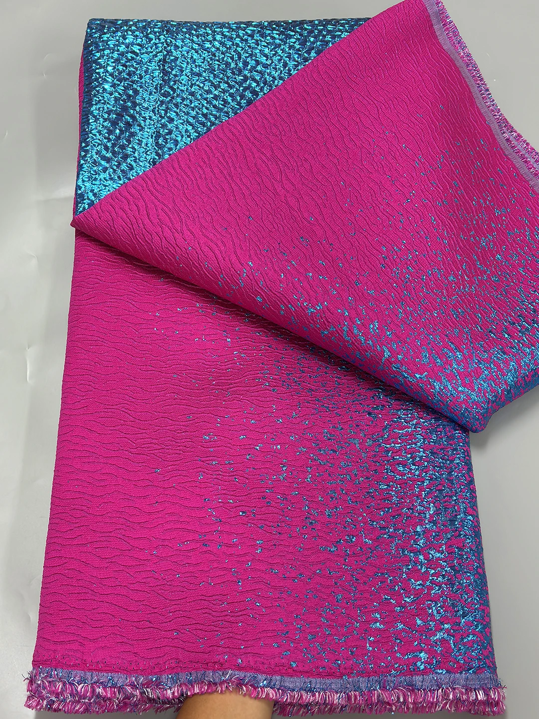 Роскошная африканская кружевная ткань 2024 высококачественная двухцветная