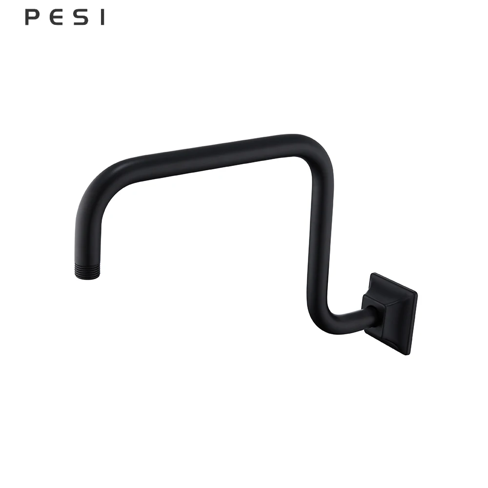 Настенный удлинитель для душа, держатель насадки из нержавеющей стали для локтя, аксессуары для ванной комнаты, трубка для ванны, матовое золото