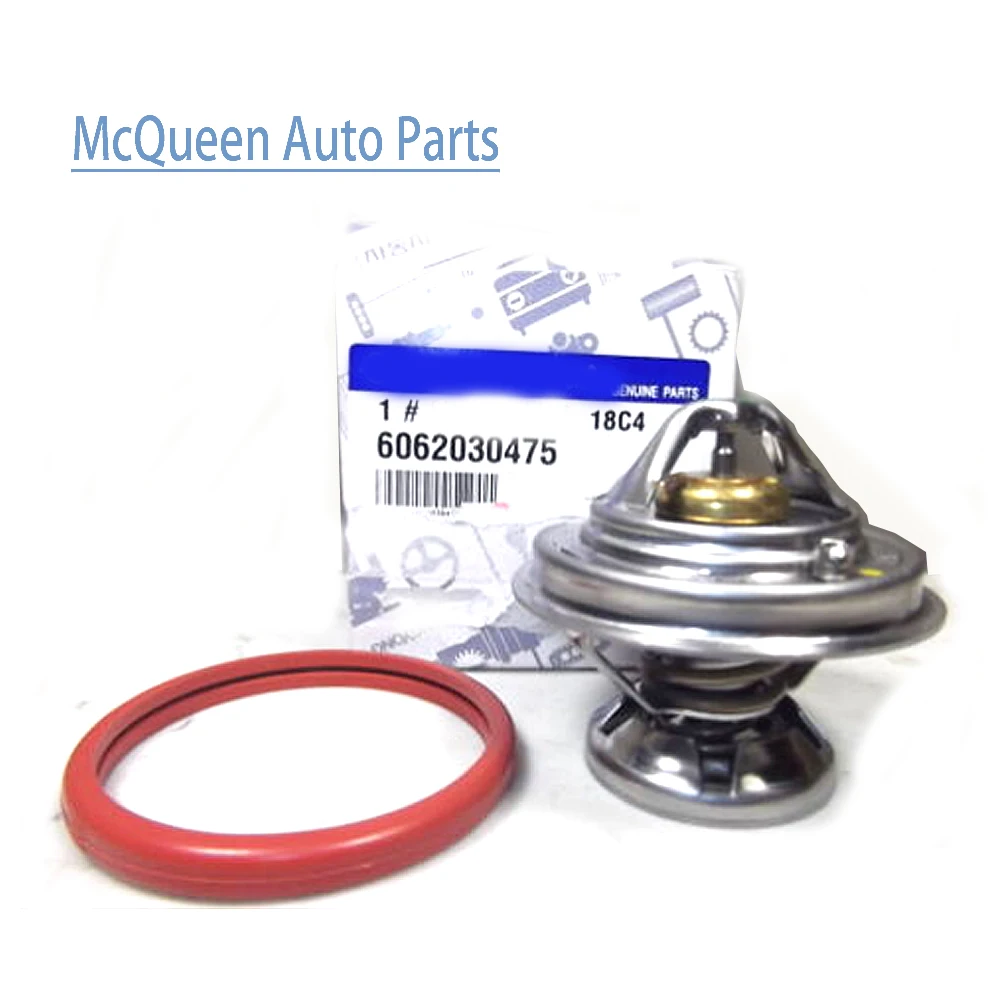 

6062030475 6012030076 For Ssangyong Musso Sports UTE 2.9 L TD ALL Model Thermostat & Gasket SET MUSSO KORANDO REXTON +TCi EG