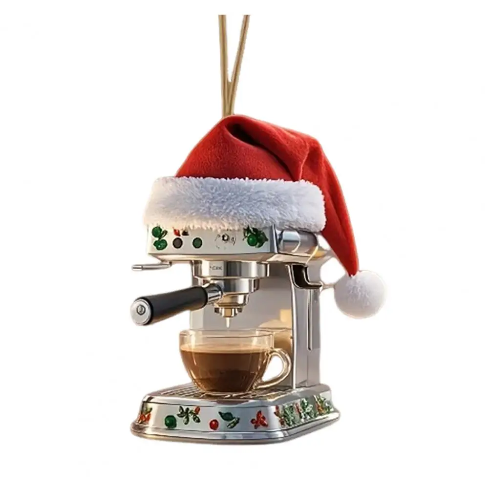 

Акриловый рождественский орнамент для кофемашины