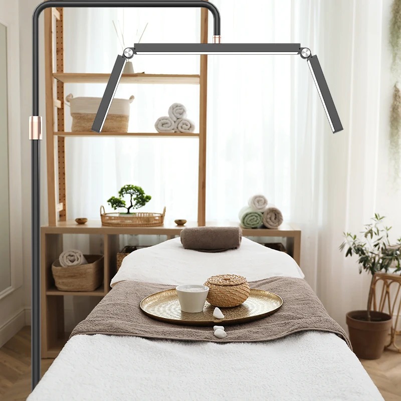 36-дюймовая Большая складная лампа в форме Луны для наращивания ресниц с