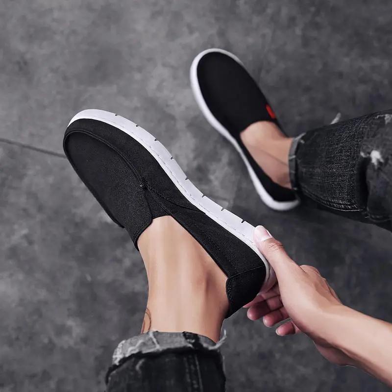 

vulcanized slipon luxury men's sneakers black sports shoes men shoes sport running men's tennis women runners sell tenys 1229
