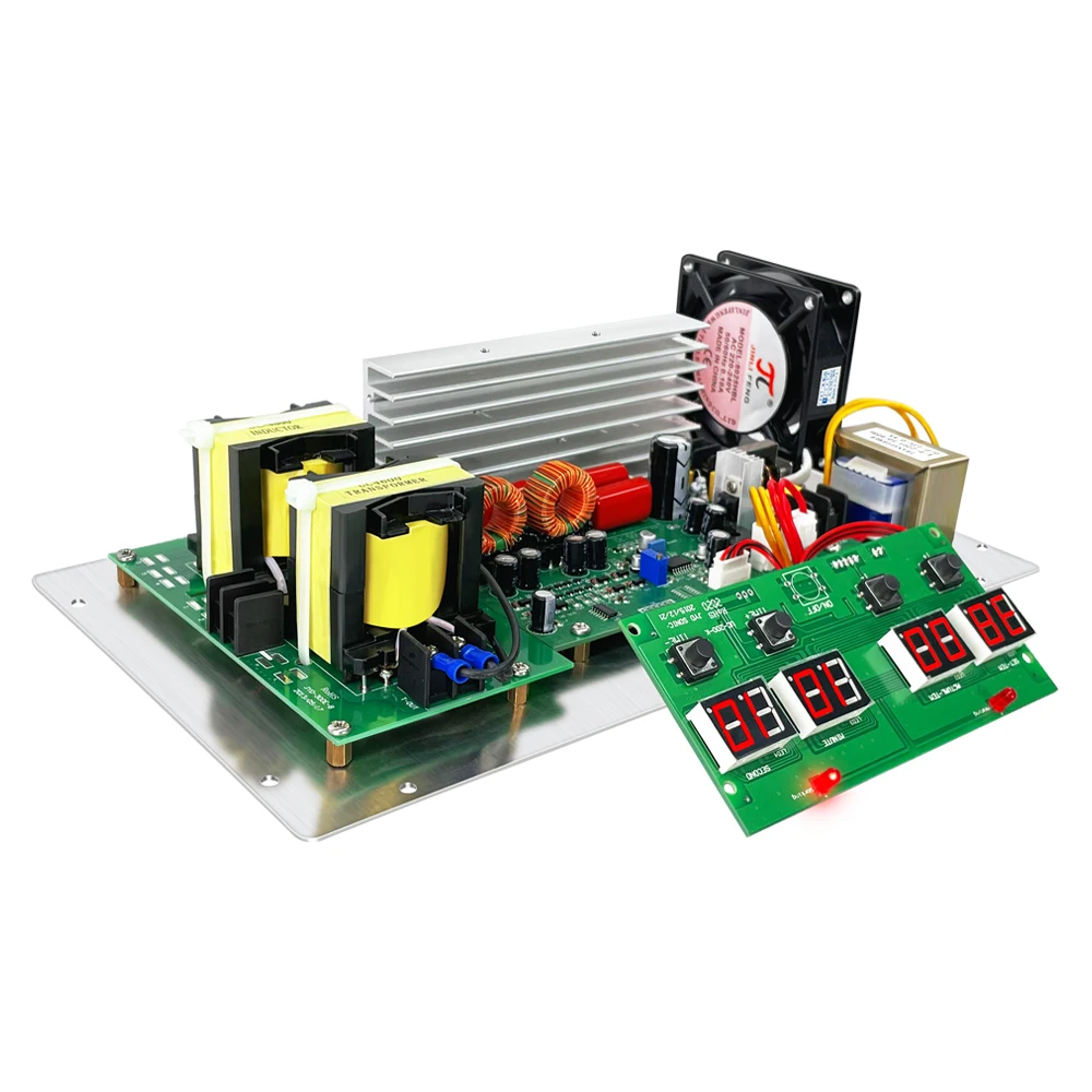 

Factory Supply Cleaning Equipment Parts Ultrasonic Transducer Ultrasonic Cleaning Generator PCB Driver