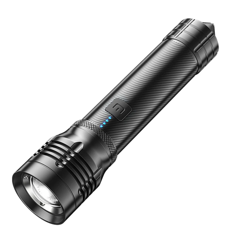 

Powerful Flashlight Strong Light High-Power Rechargeable Highlight Flashlight Outdoor Portable Lighting LED Flashlight