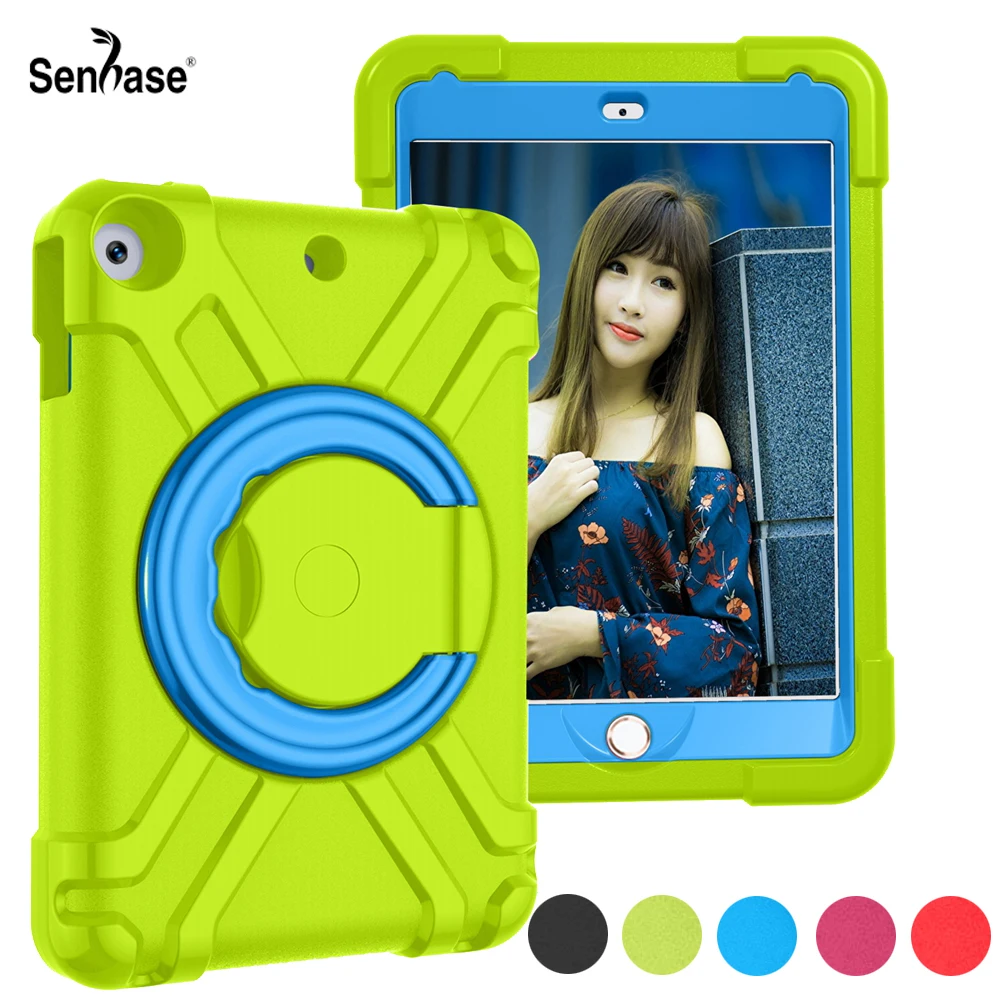 

360 Degree Rotable Stand Kids Safe EVA Foam Shockproof Cover For Apple iPad 10.2 2019 2020 2021 7th 8th 9th Gen A2197 A2602 Case