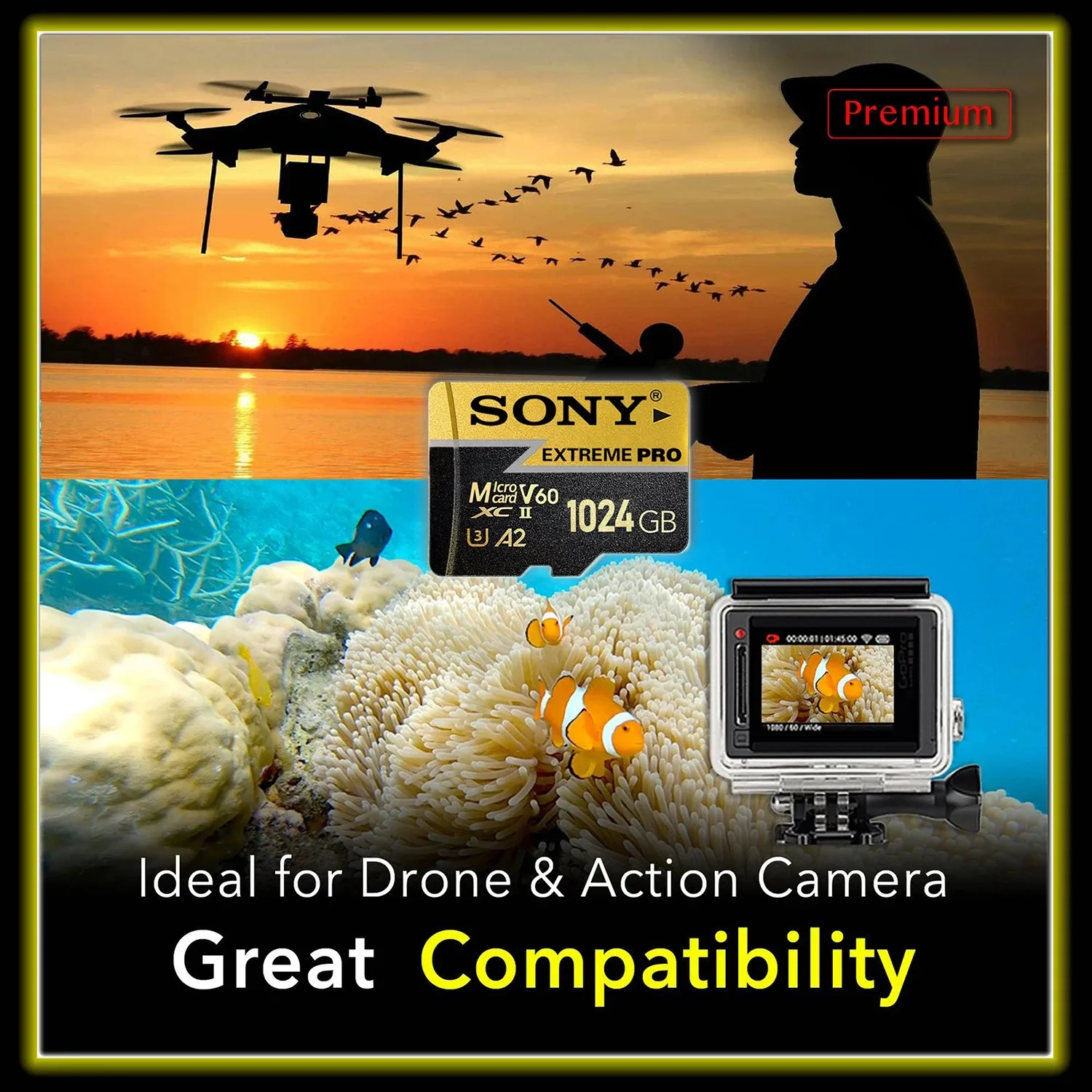 Фото Карта памяти SONY Class10, высокоскоростная TF-флеш-карта, 1024 ГБ, 512 ГБ, 256 ГБ, 128 ГБ, 64 ГБ, карта Micro SD для мобильных телефонов, БПЛА №5
