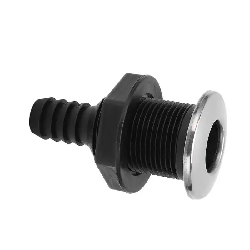 

Thru Hull Fitting Boat Drain Scupper Barbed End for Yachts Ships