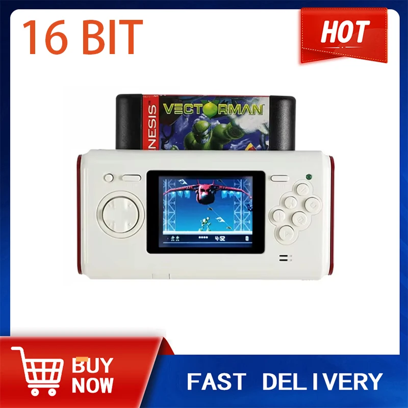 Портативная игровая консоль MegaDrive 16 BIT MD
