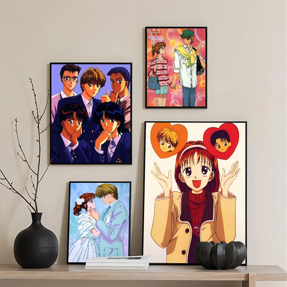 Marmalade Boy Anime Vintage Posters Sticky Retro Kraft Paper Sticker DIY Room Bar Cafe Kawaii Decor