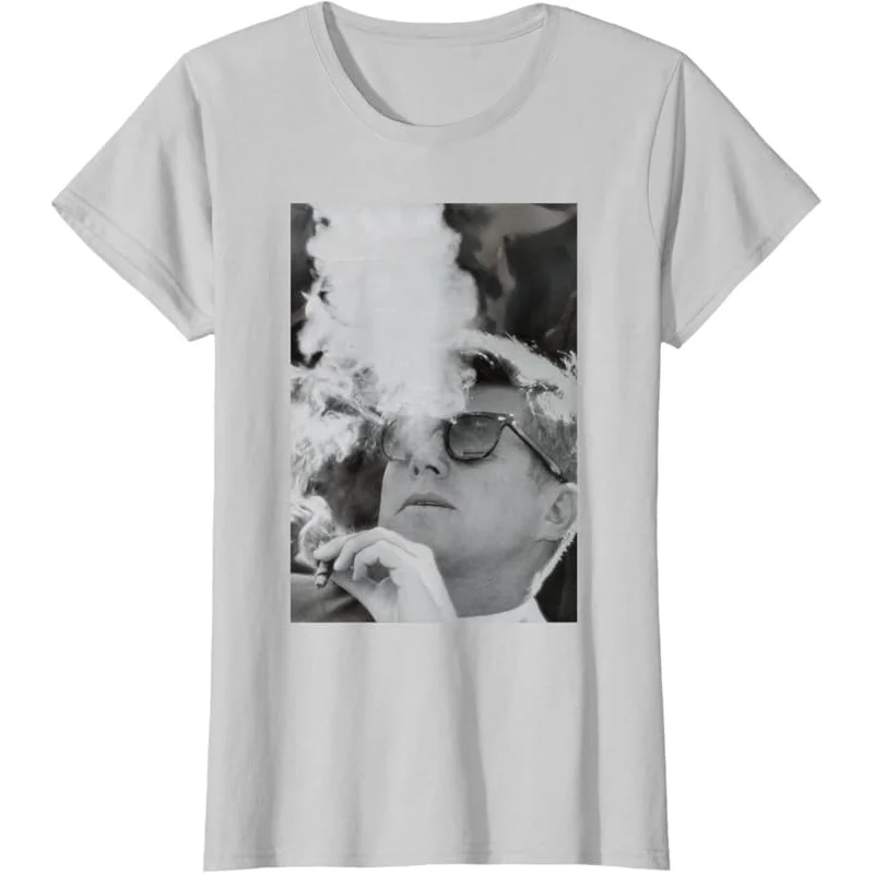 Футболка JFK Smoking with Shades President John F. Kennedy