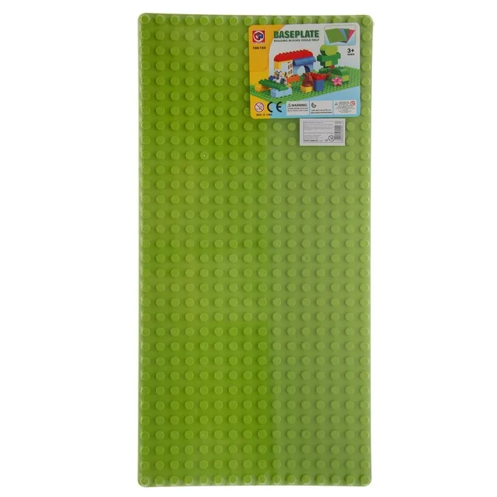 Пластина-основание для блочного конструктора 51 х 255 см цвет салатовый KIDS HOME TOYS -