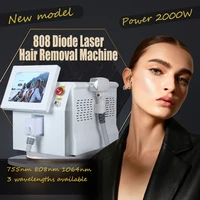 2022 newest 808nm diode laser ice platinum diode laser hair removal machine 755 808 1064nm hair remove laser remove hair