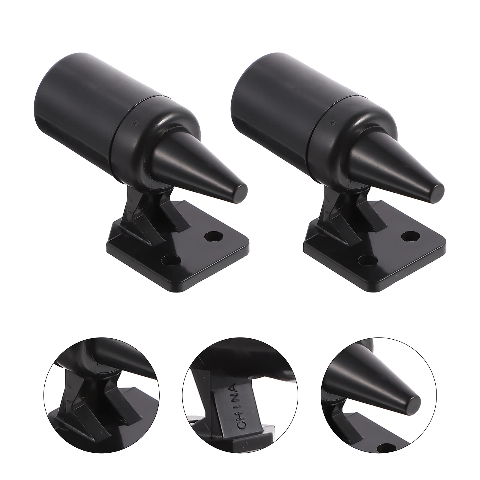 

2 Pcs Animal Warning Carcan Deer Warning Device Automotive Car Wildlife Warning Whistle