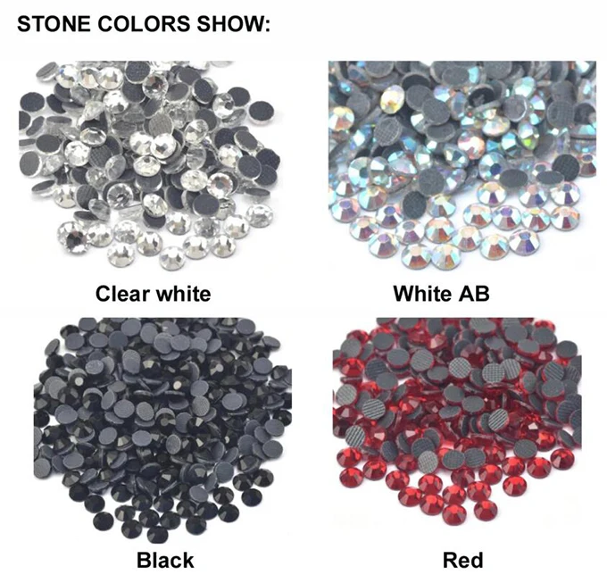 10 шт./лот (13X9 см) форма листа горячая фиксация переводные мотивы со стразами