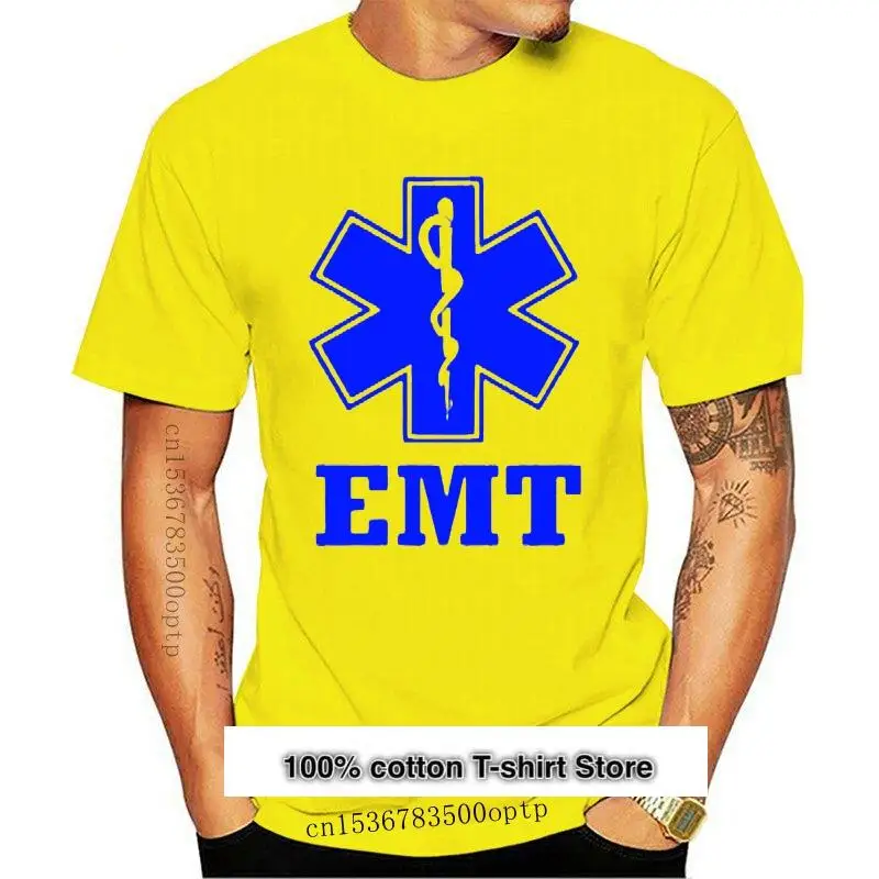 Camiseta de EMS EMT para hombre, ropa de emergencia médica, paramédico, GRAPGIC