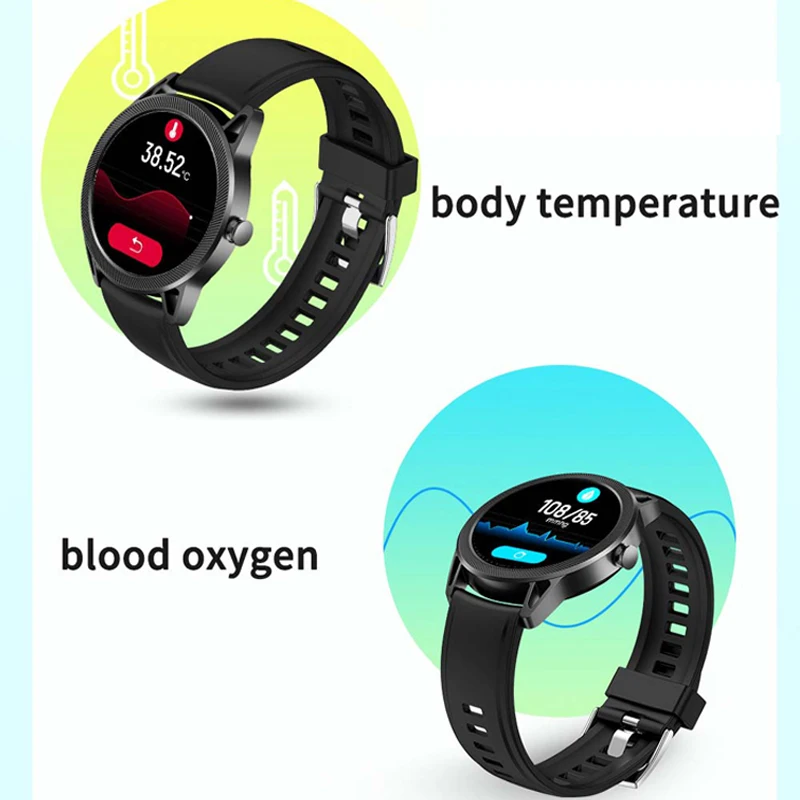 Смарт-часы с функцией измерения температуры и давления |