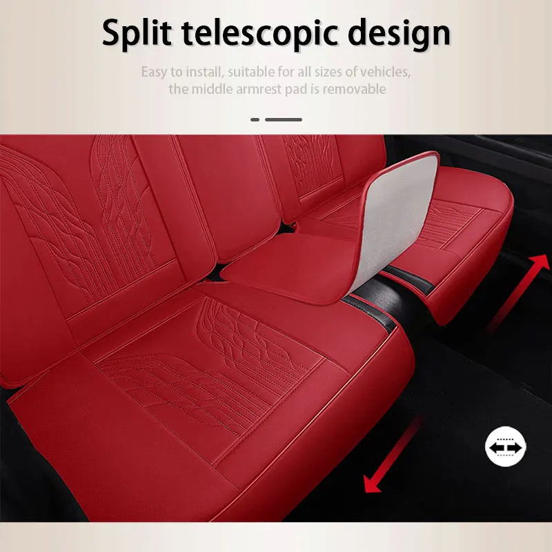 Full Surround Car Seat Cover Set Front Cushion Auto Protector Mat Pad Anti Scratch Universal for Sedans SUV Pick-up Truck |