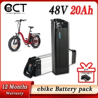 silverfish battery 48v 20ah ebike battery 36v 18650 lithium ion electric bicycle battery pack for 250w 350w 500w 1000w motor