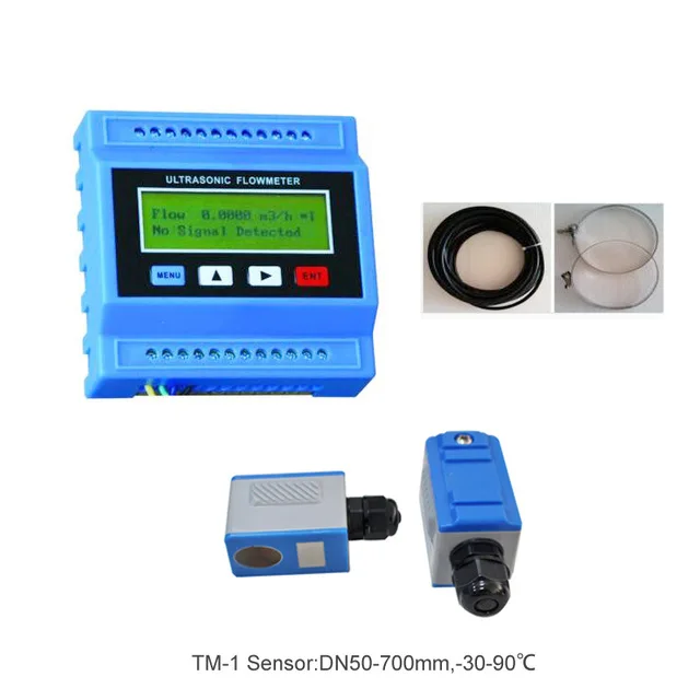 

TUF-2000M THM-1 DN50-700 Portable Clamp On Fixed Module Ultrasonic Flowmeter