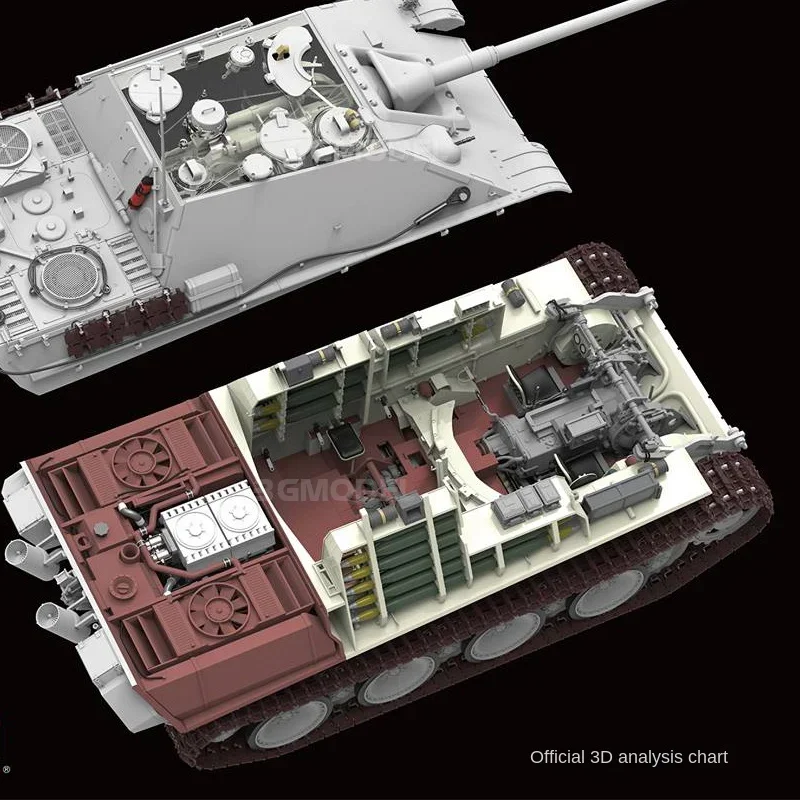 Комплект модели танка Ryefield RM-5022 полная внутренняя версия немецкий Sd.Kfz 173 Jagdpanther G2