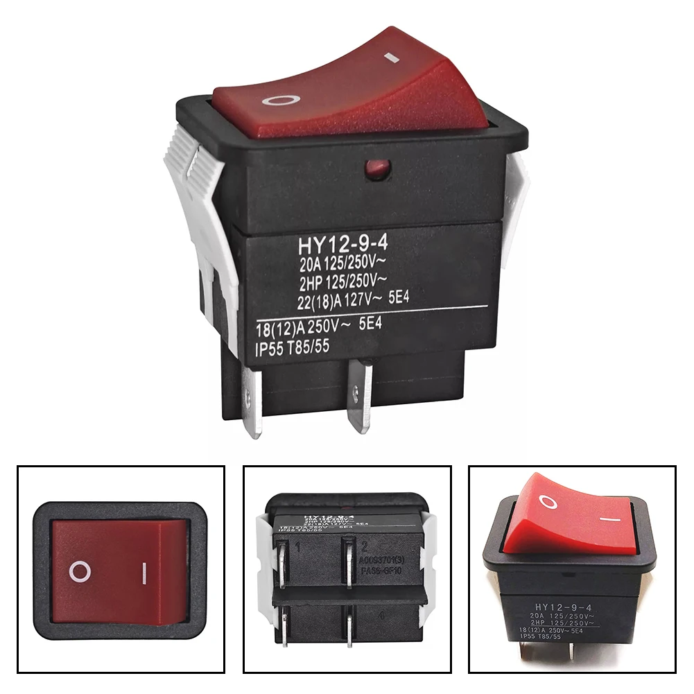 2 шт. HY12-9-4 кулисные переключатели кнопочный переключатель включения-выключения