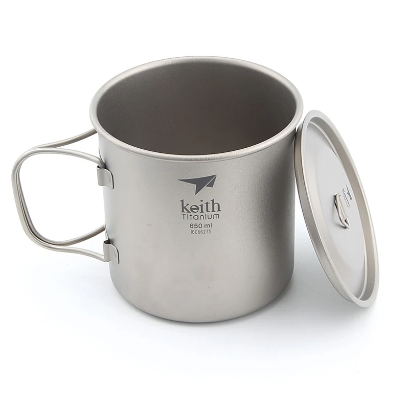 Кит Титан Кубок Складная ручка кружка для воды походная дорожная бутылка