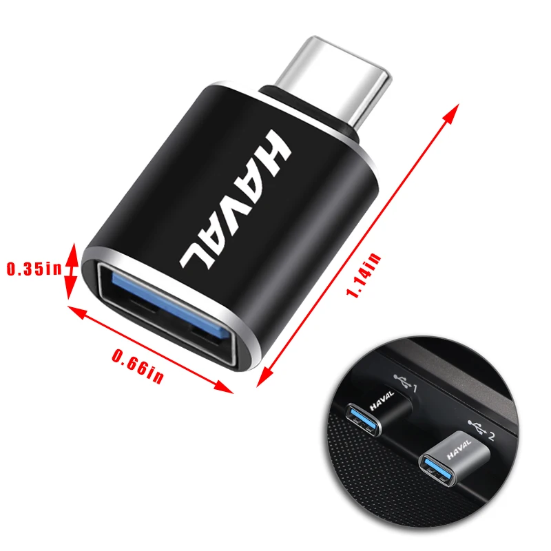 Автомобильный мини-USB конвертер с логотипом типа C на 2 0 3 OTG для Acura Csx Mdx Integra Dc2 Rsx Rdx