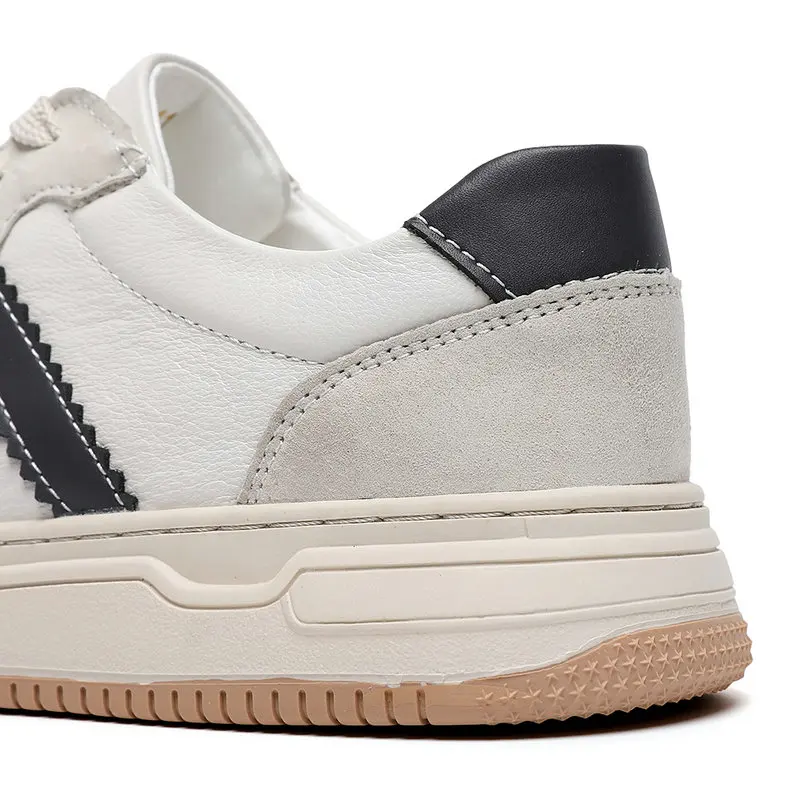 Men sport Running Shoes Casual Train Shoes Genuine Leather Sneakers Shoes Tennies shoes zapatillas Leisure skate shoes