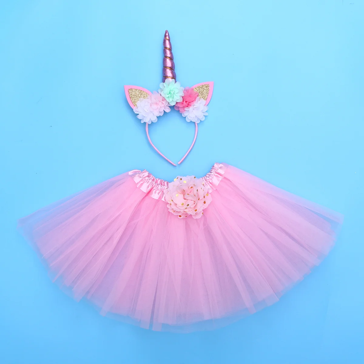 Костюм для детей юбка-пачка с единорогом девочек костюмы на Хэллоуин розовая фея