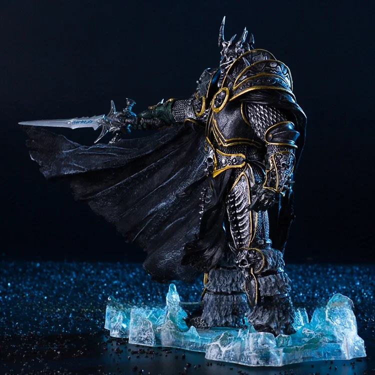Фото 36 см World of Warcraft игровая периферия 7th Lich King Illidan Stormrage аниме фигурка модель украшение для рабочего стола подарки игрушки для детей №2
