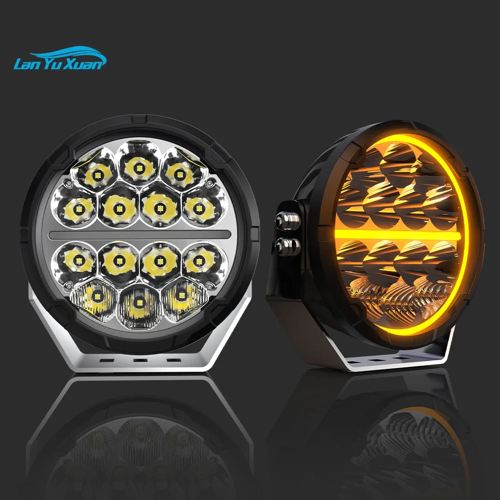 Суперъяркие водонепроницаемые прожекторы для грузовика IP68 6 5 дюйма 200 Вт 4x4