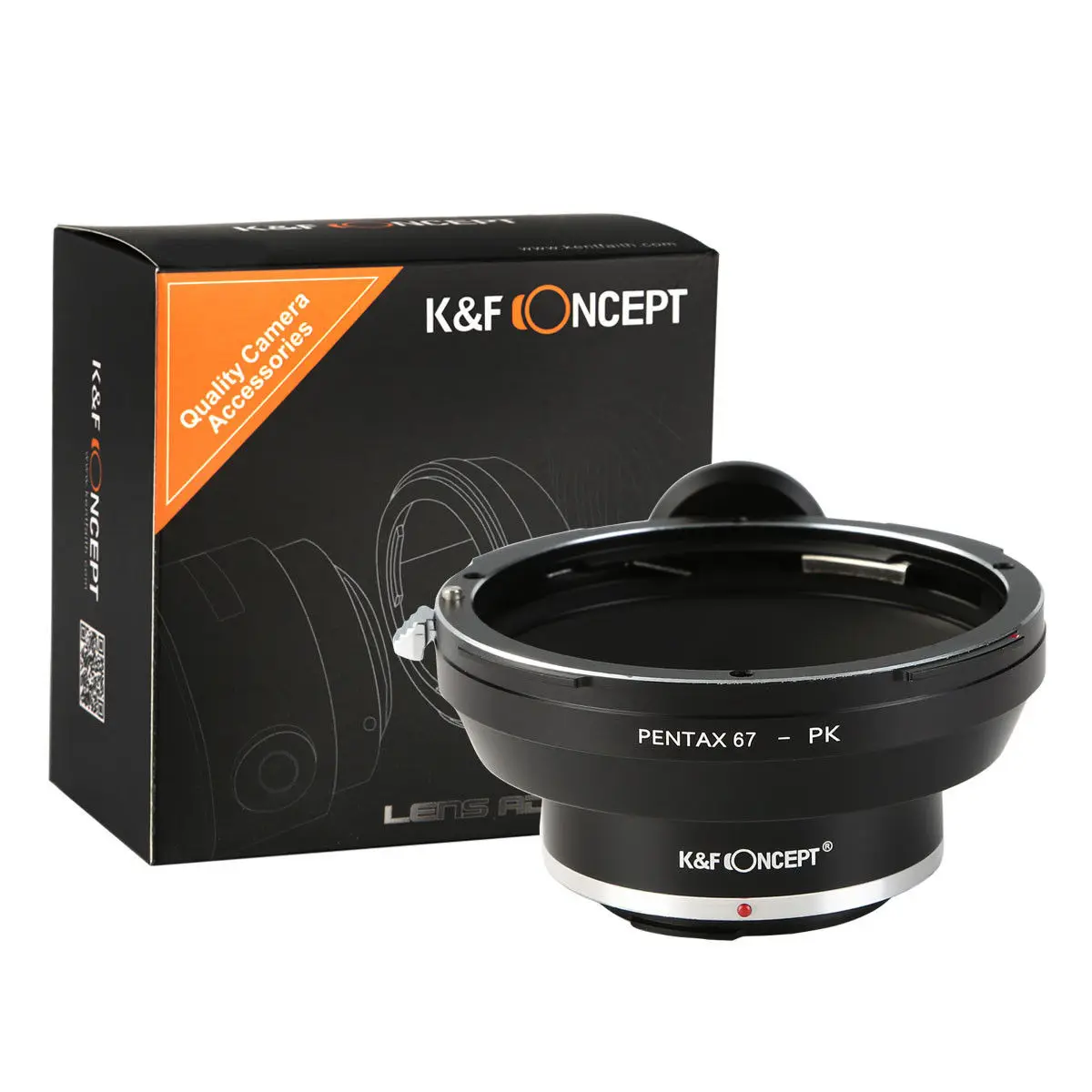 

K&F Concept Lens Adapter For Pentax 67 P67 Mount Lens to Pentax K K1II K3III K2 K5 K2 K5 Camera