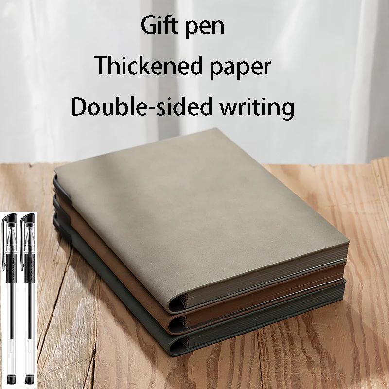 

Personalized A5 Notebook Sketchbook PU Leather Diary Planner Magazine College School Office Supplies Stationery