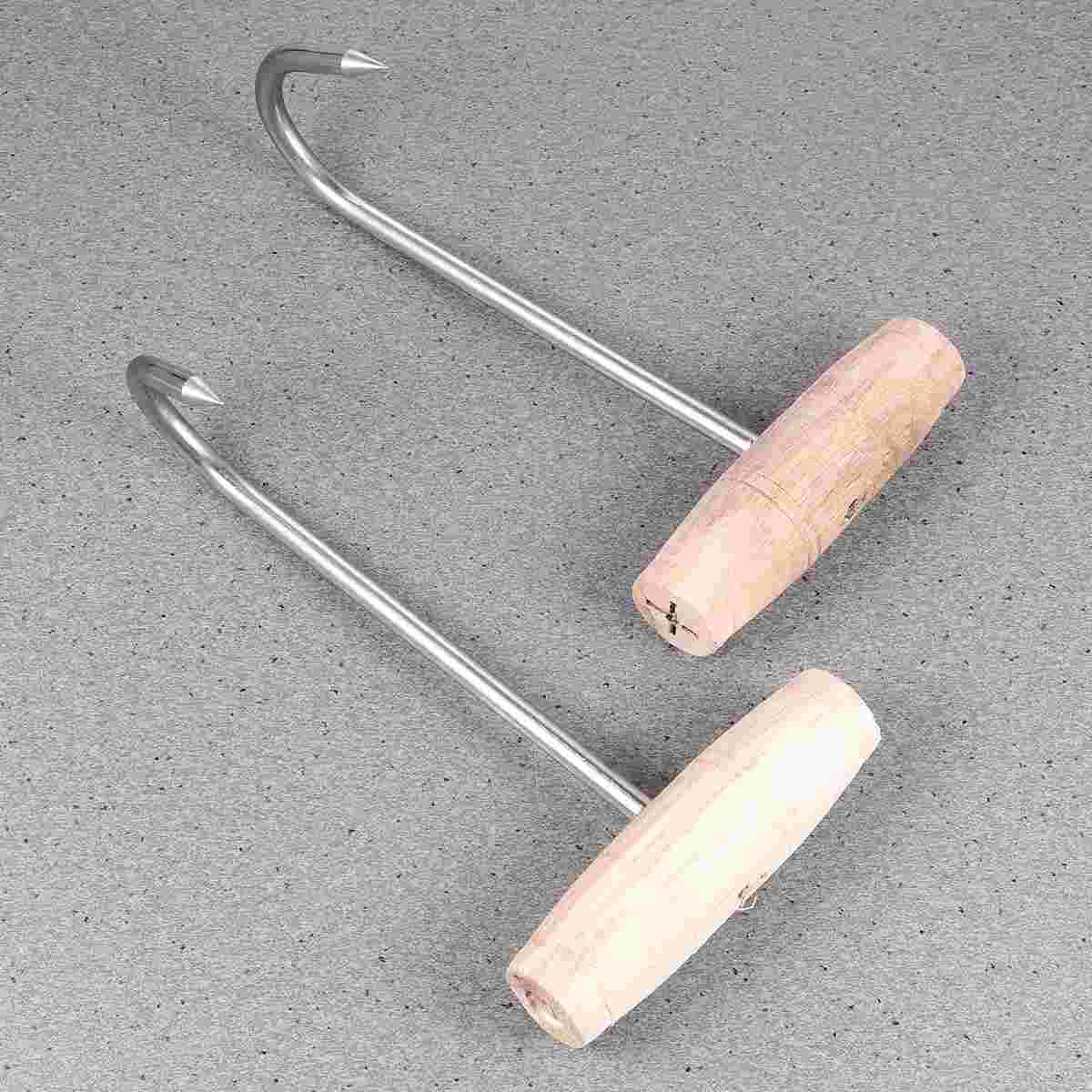 

Hook Hooks Meat Butcher Smoker Hanging Butchering Beef Steel T Drying Hangers Sausage Boning Hanger Tool Bbqstainless Kitchen